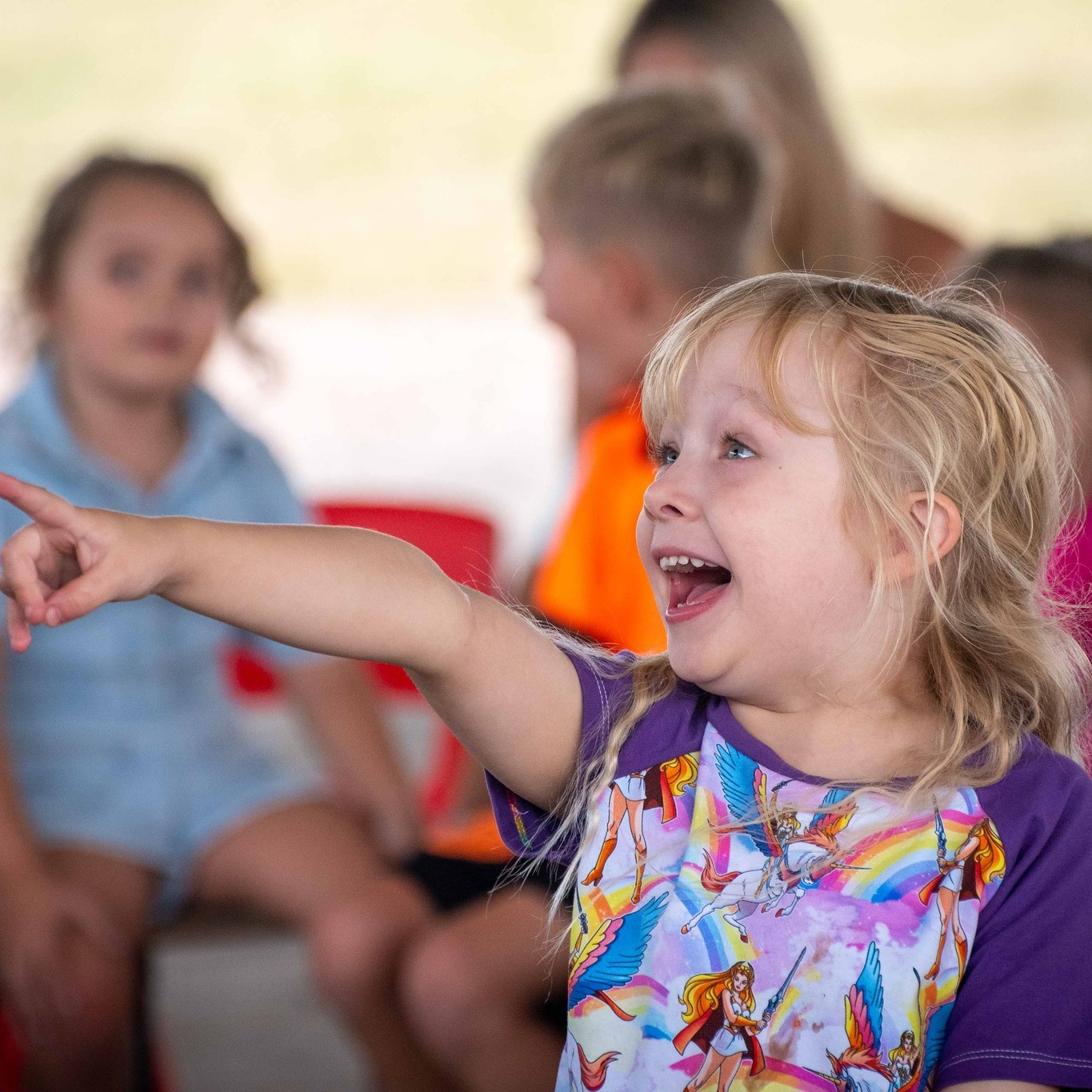 Childrens Party reaction